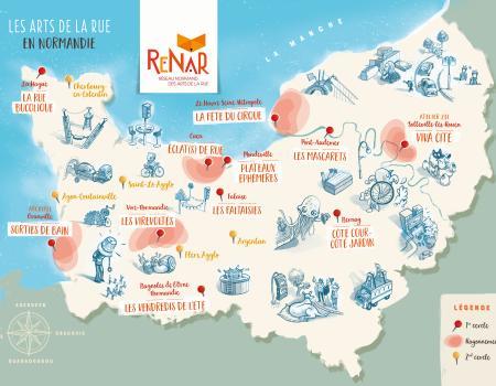 Carte ReNAR 2025