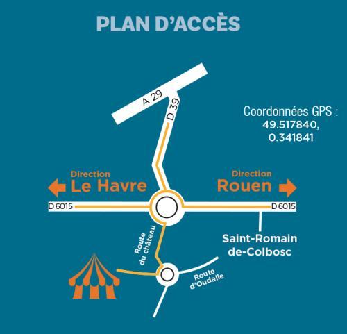 Plan d'accès 2025