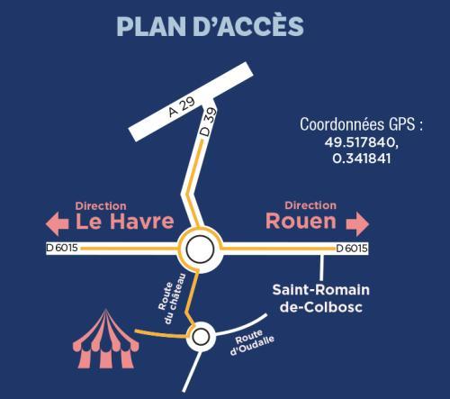Plan d'accès 2026